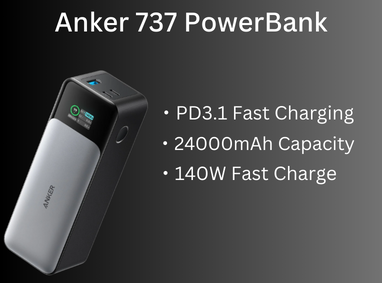 Anker 737 USB-C 24000 mAh Power Bank